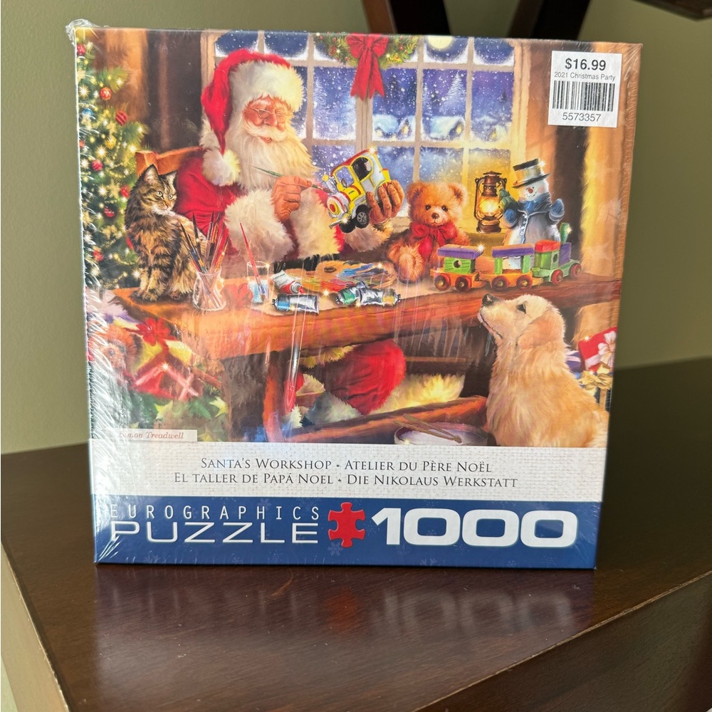 Eurographics Santa's Workshop Puzzle